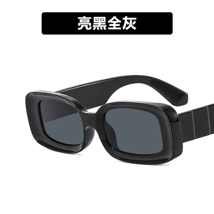 Wholesale Resin Lens Square Jelly Color Sunglasses JDC-SG-KD182