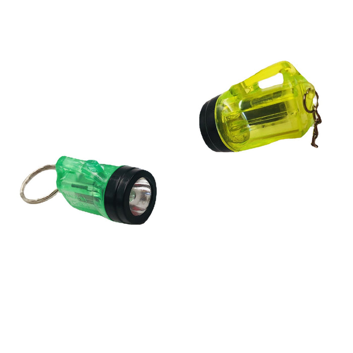 Wholesale Keychains Plastic Mini Miner's Lamp LED MOQ≥2 JDC-KC-EnC005
