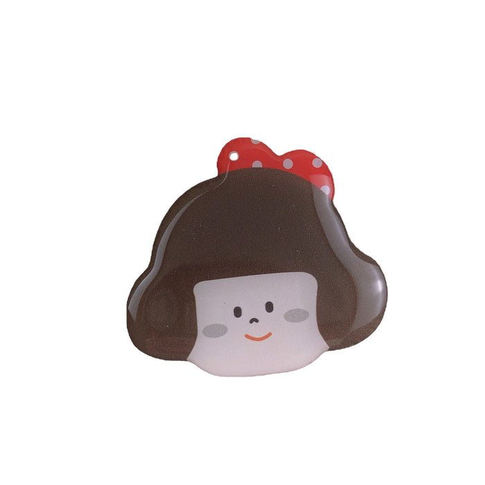 Wholesale Grips Acrylic Cartoon Cat Airbag Holder MOQ≥5 JDC-PS-CHYI002