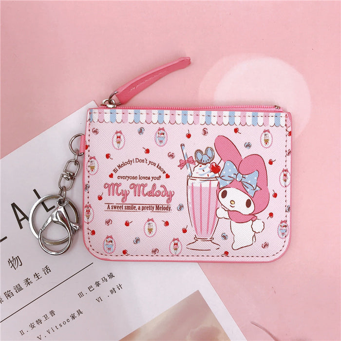 Jewelry WholesaleWholesale Cartoon Rabbit Badge Set with Key Ring Coin Card Holder JDC-WT-YaLL003 Wallet 娅蕾拉 %variant_option1% %variant_option2% %variant_option3%  Factory Price JoyasDeChina Joyas De China