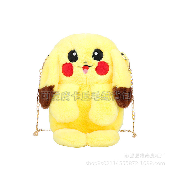 Wholesale Backpack Plush Cute Cartoon Rabbit MOQ≥3 (M) JDC-BP-Weit017