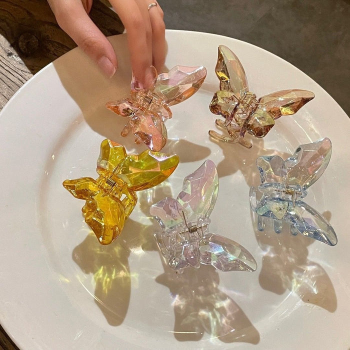 Sirène acrylique en gros de la sirène princesse papillon