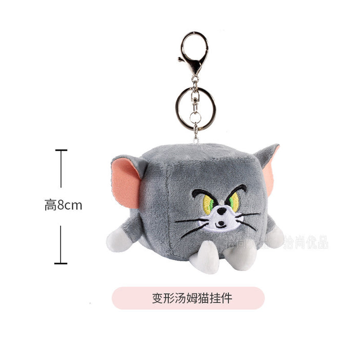 Wholesale school bag pendant tom cat car keychain JDC-KC-LLD002