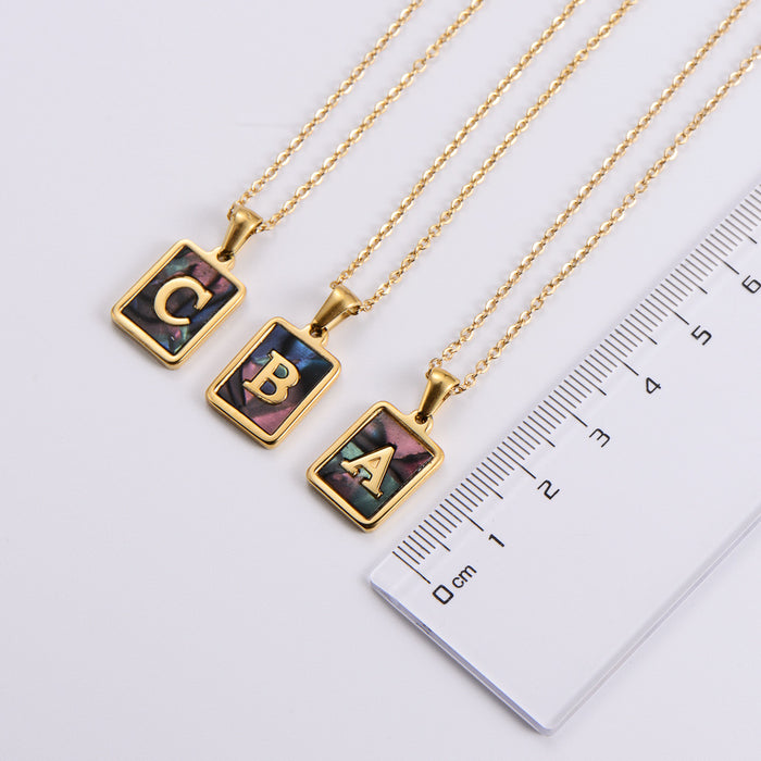 Wholesale Stainless Steel Letter Necklace JDC-NE-Aimi024