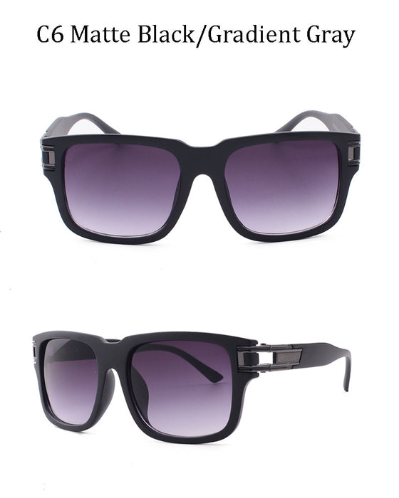 Wholesale Sunglasses Resin Lenses Plastic Metal Frame Men (F) JDC-SG-JingL008