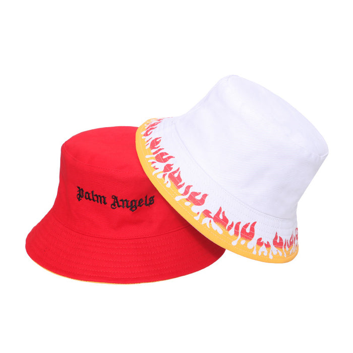 Fabric de sombrero al por mayor Punk Sports Sombrá de lata roja y blanca Letras Moq≥2 (f) JDC-FH-YUANB006