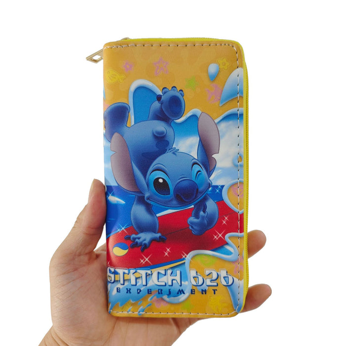 Wholesale Wallet PU Cute Cartoon Printing Long Zipper Card Holder Clutch MQQ≥3 (S) JDC-WT-Dengxin022