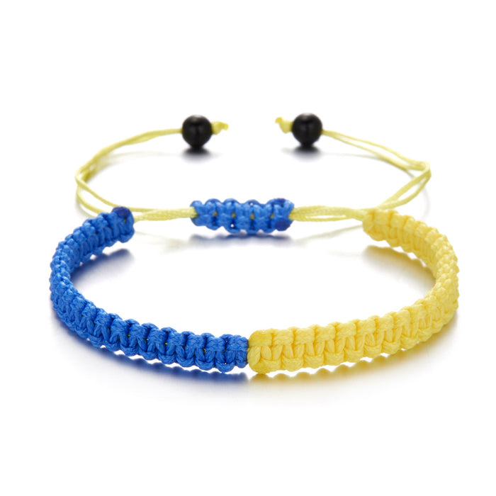 Wholesale Bracelet Braided Rope Creative Color Matching Adjustable JDC-BT-Gm007