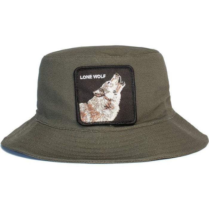 Sombrero de cubo de algodón animal al por mayor JDC-FH-JIEY002