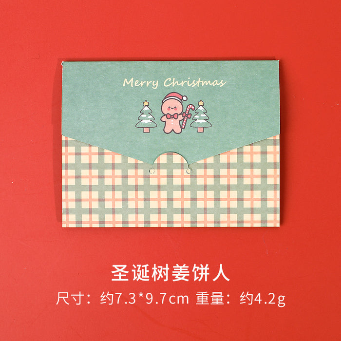 Tarjetas de felicitación de la serie de Navidad de dibujos animados de papel al por mayor jdc-gc-dichen001