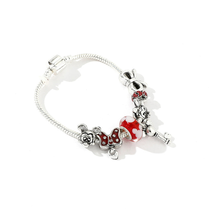 Wholesale Bracelet Alloy Butterfly Beads MOQ≥2 JDC-BT-ShaoH010