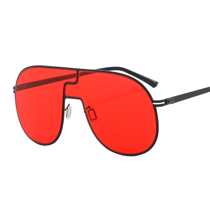 Wholesale Sunglasses PC One Piece Toad Mirror JDC-SG-xiangR001