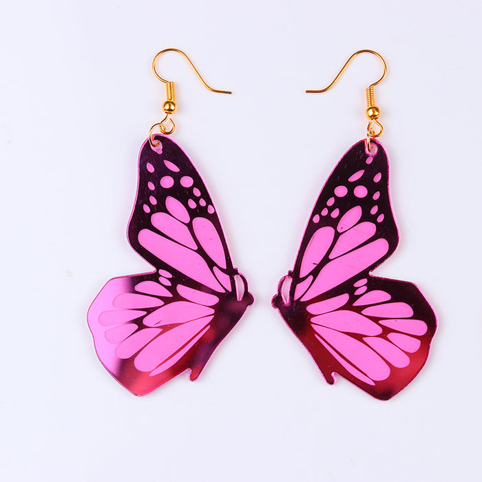 Wholesale Earrings Acrylic Butterfly MOQ≥2 JDC-ES-min033