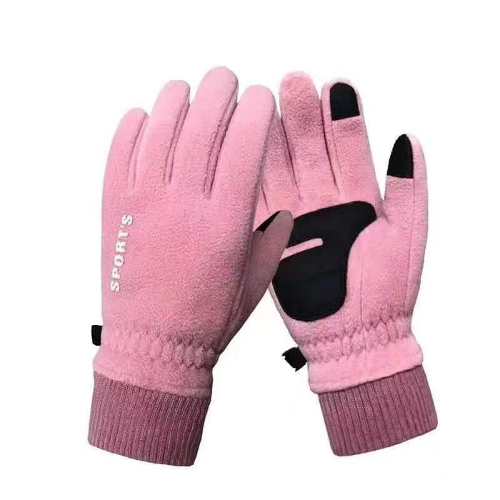Wholesale Gloves Fleece Touch Screen Thick Outdoor Sports JDC-GS-XianG002
