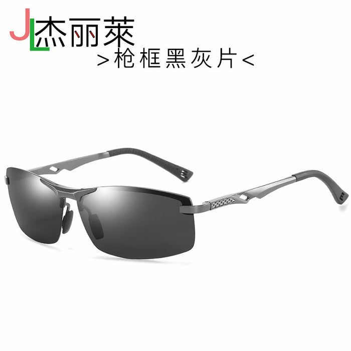 Wholesale polarized photochromic aluminum magnesium sunglasses JDC-SG-JunL004