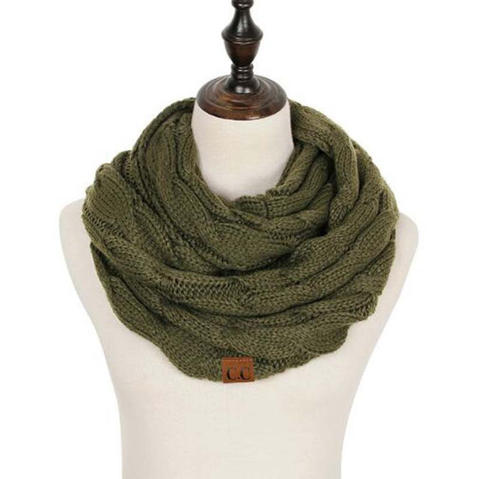 Lapeador de lana de tejido de bufanda de bufanda al por mayor torcido engrosamiento cálido MOQ≥2 JDC-SF-HUANH001