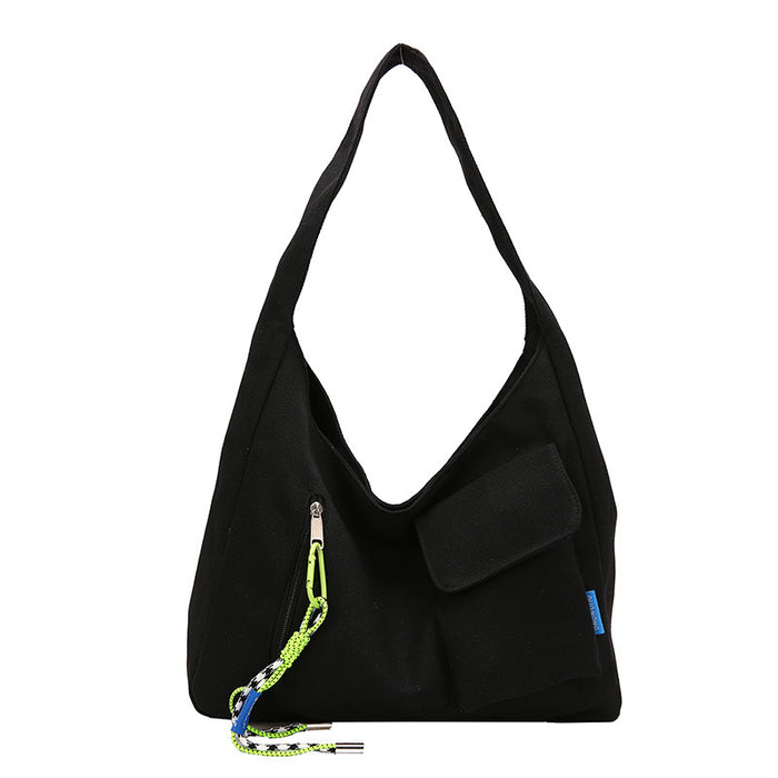 Wholesale Tote Bag Canvas Simple Large Capacity Shoulder JDC-HB-RanQ002