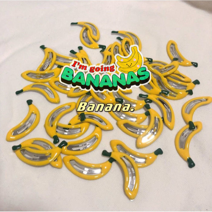 Clips de cabello al por mayor Banana Banana Strawberry Niños Cute JDC-HC-Zhix014