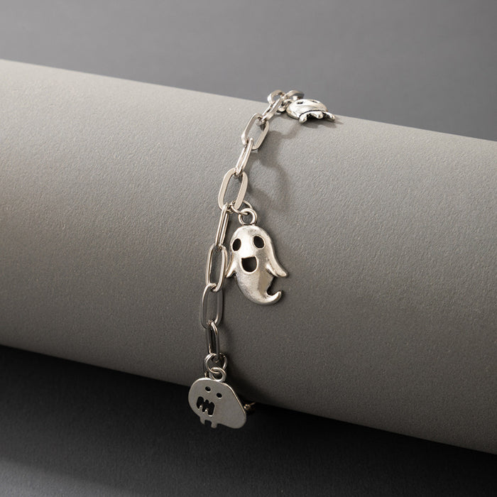 Wholesale Anklets Alloy Ghost Halloween JDC-AS-C001