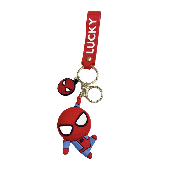 Wholesale Cartoon Spiderman Keychain Figure (M) MOQ≥5 JDC-KC-JuShu015