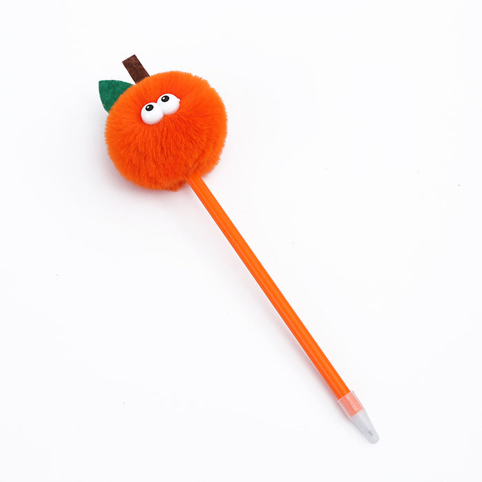 Wholesale Plush Cartoon Plastic Ballpoint Pen MOQ≥5 JDC-BP-JT001