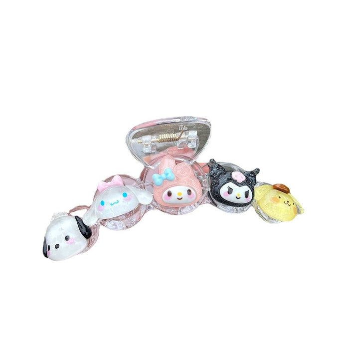 Wholesale plastic thin flash cute cartoon hair clip MOQ≥2 JDC-HC-HaiYi001