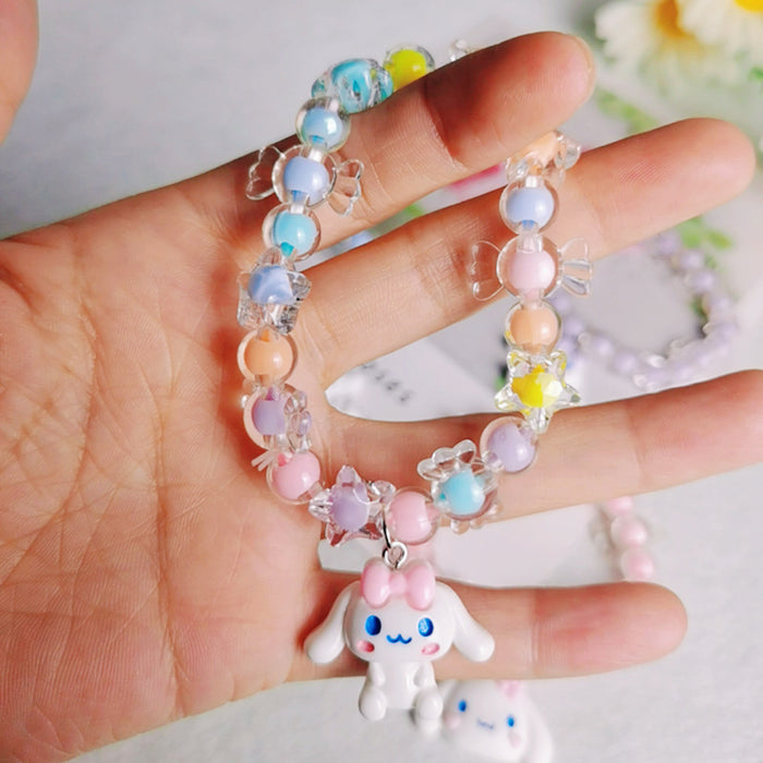 Wholesale candy color children's bracelet cartoon cute animals JDC-BT-LiM009