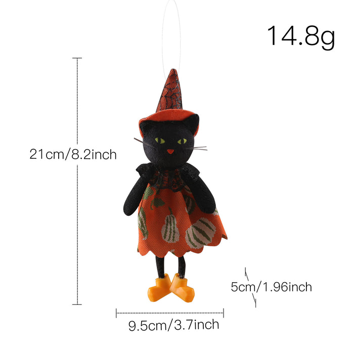 Wholesale toy cloth halloween pumpkin ghost witch MOQ≥2 JDC-FT-QuY001