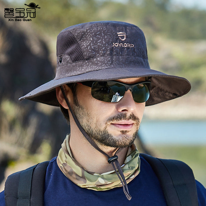 Summeres al por mayor Summer salvaje Big Brim Fisherman Hat casual de protección solar al aire libre Hat MOQ≥2 JDC-FH-BG004