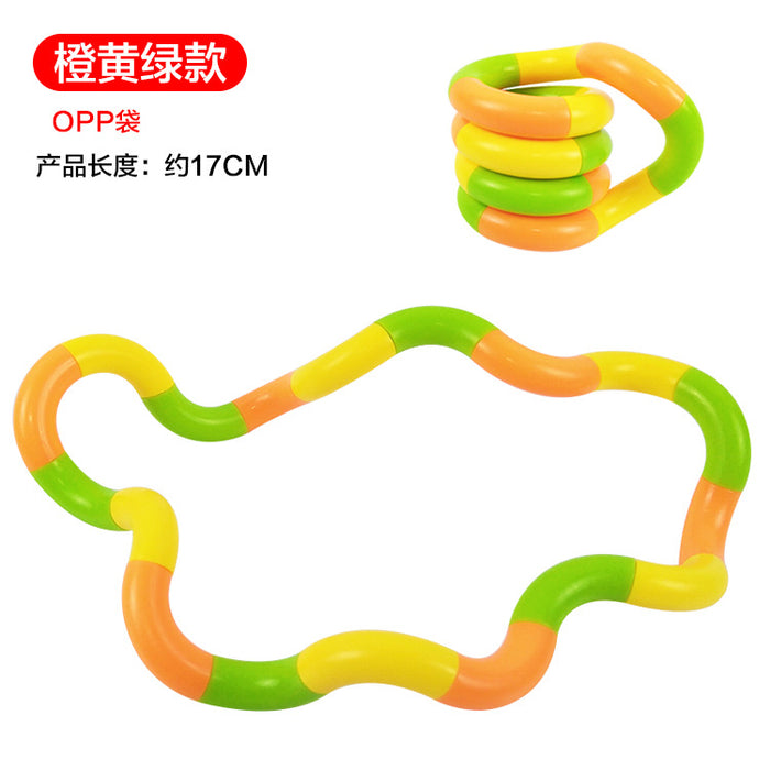 Variedad al por mayor Twisting Rope Bobinando descompresión juguetes JDC-FT-XME001