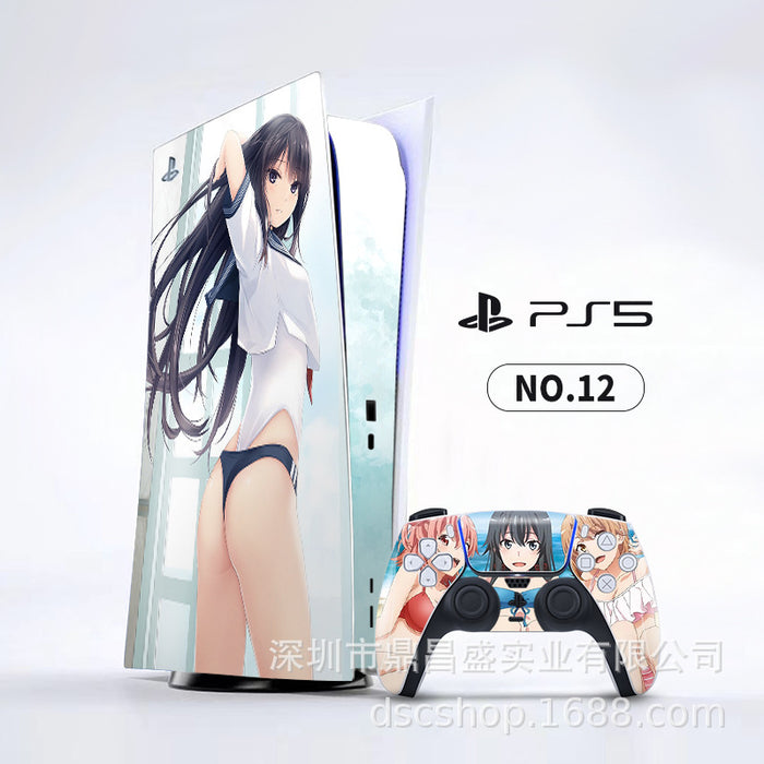 Consola de juego PS5 de dibujos animados al por mayor y manejar PVC PVC (M) MOQ≥2 JDC-ST-DCS003