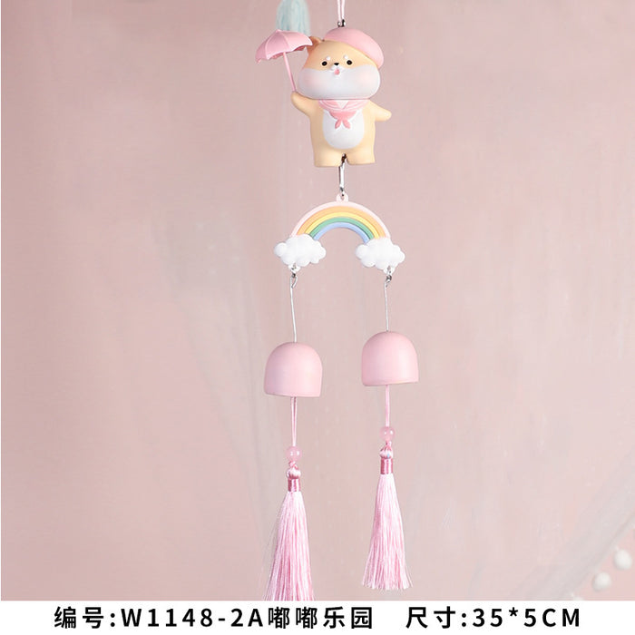 Wholesale Dream Catcher Cute Glowing Cartoon Little Lucky Wind Chime MOQ≥2 JDC-DC-Shangs001