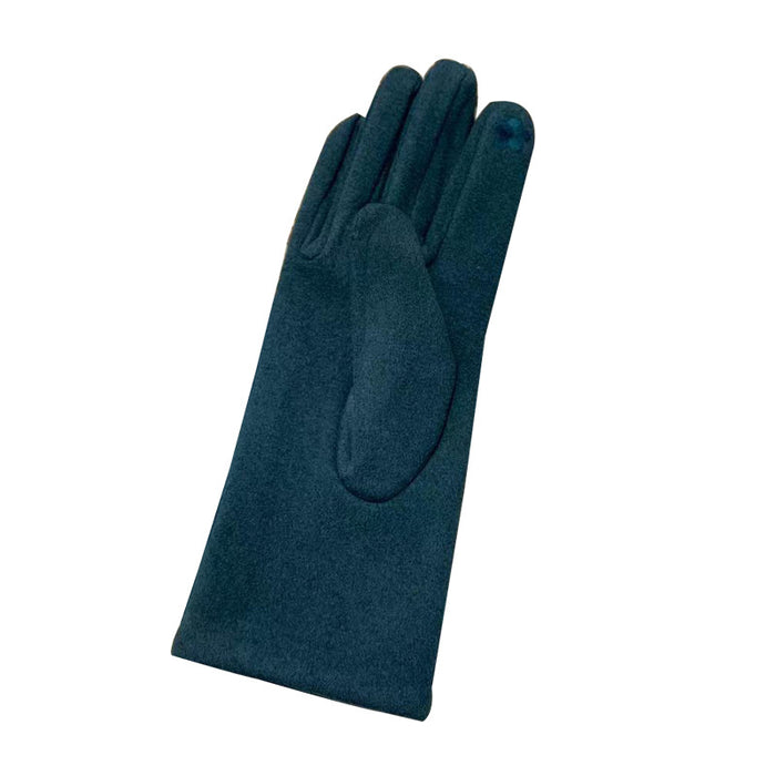 Guantes al por mayor de guantes alemanes de terciopelo de terciopelo bordado al aire libre pantalla táctil MOQ≥2 JDC-GS-Mein002