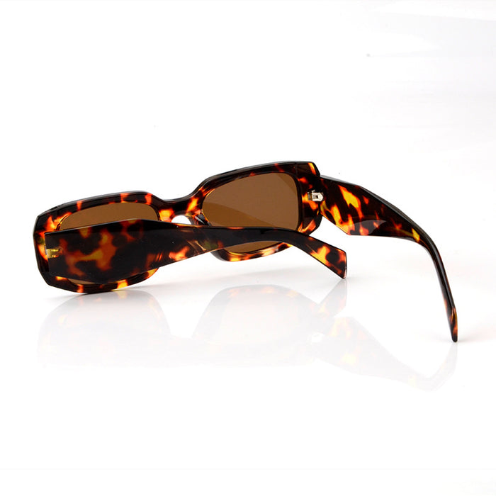 Verres en gros polarisés antiques bruns et femmes Big Face Slim Sunglasses JDC-SG-BAOL002