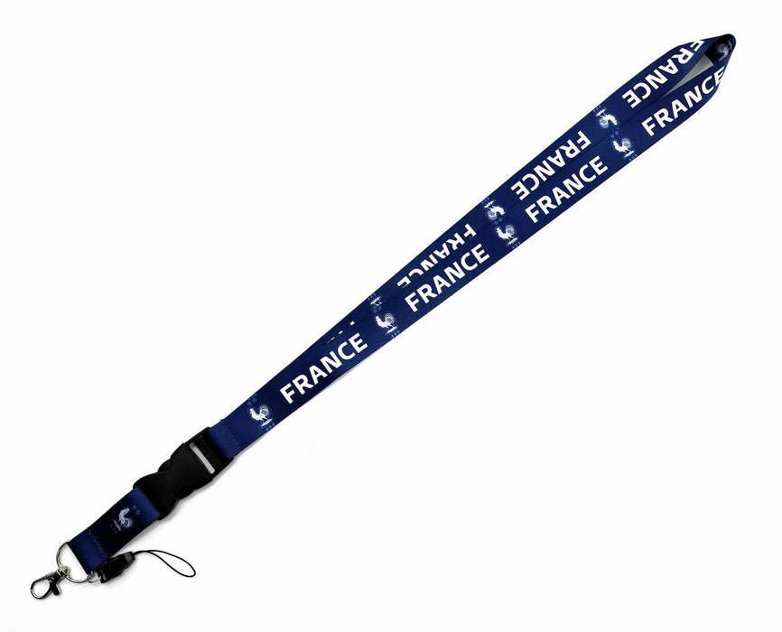 Wholesale Keychains Ribbon Hardware Hook Printing World Cup Football National Team Lanyard Keychain MOQ≥10 JDC-KC-YQuan002