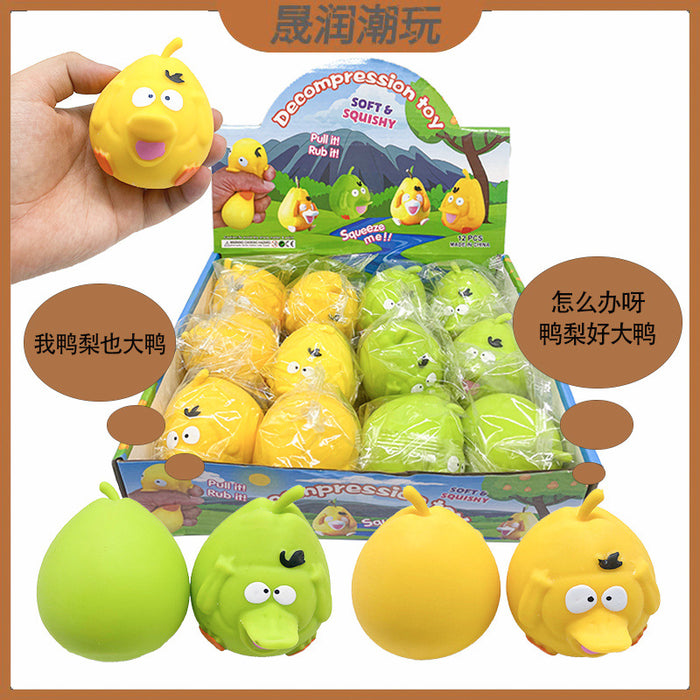 Wholesale Green Head Pinch Pinch Decompress Flour Ball Toys MOQ≥2 JDC-FT-ShengR005