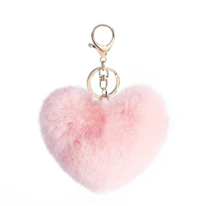 Wholesale Keychains Plush Heart Valentine's Day JDC-KC-DanS002