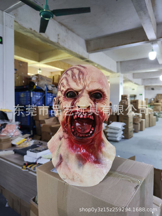 Wholesale Latex Halloween Ball Scary Demon Mask JDC-FM-PinY006