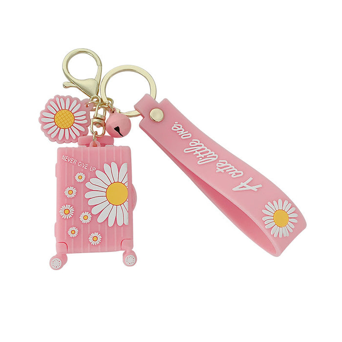 Wholesale Keychains Silicon Daisy Trunk JDC-KC-SCheng042