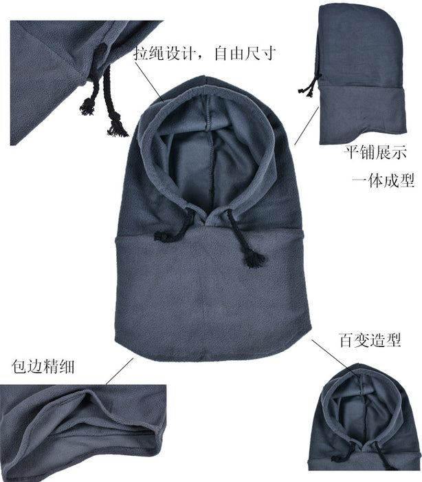 Wholesale Hat Polar Fleece Outdoor Riding Face Mask MOQ≥2 JDC-FH-Yuantu002