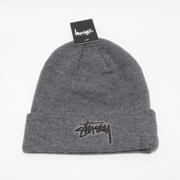 Wholesale Hat Wool Solid Color Embroidery Hip Hop Knitted Hat MOQ≥2 (F) JDC-FH-QCL001
