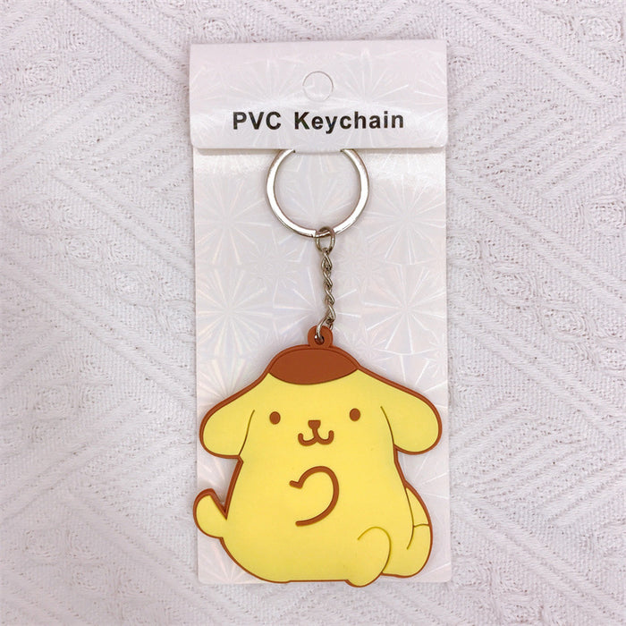 Carton de vente en gros PVC Keychain en caoutchouc souple (M) JDC-KC-YALL007