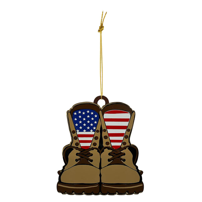 Wholesale 4th of July Independence Day Boots Keychain Pendant Acrylic MOQ≥2 JDC-KC-MinD001
