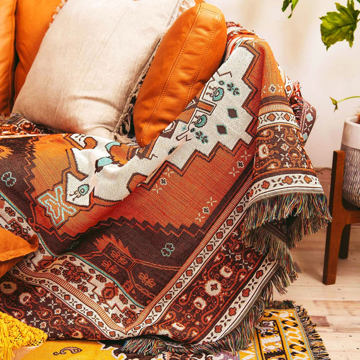 Wholesale Cotton Camping Blankets Boho Napping Blankets JDC-BK-ZhaoJia001