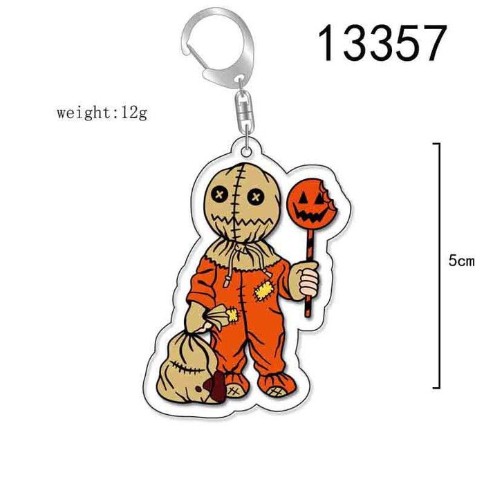 Wholesale Keychain Acrylic Halloween Cartoon Pendant MOQ≥2 (M) JDC-KC-XiMi017