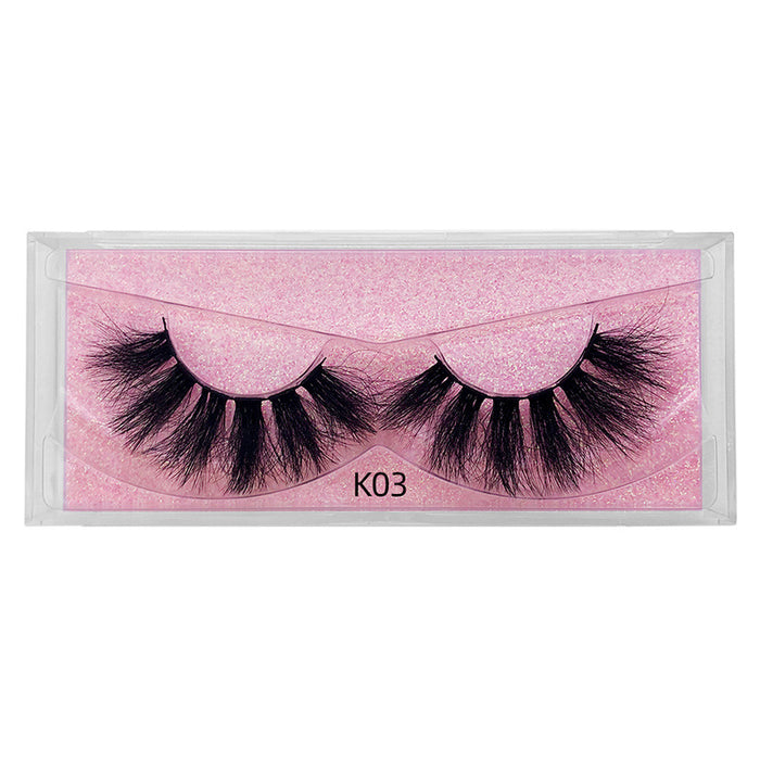 Jewelry WholesaleWholesale 5D mink hair natural thick curling eyelash pulling box JDC-EY-LMB025 eyelashes 利美博 %variant_option1% %variant_option2% %variant_option3%  Factory Price JoyasDeChina Joyas De China