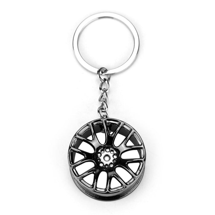 Alloy Alloy Creative Giveaway Wheel Keychain MOQ≥2 JDC-KC-ZHUOX006