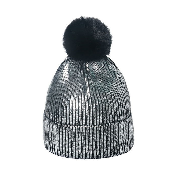 Wholesale Hat Acrylic Colorful Hot Stamping Wool Hip Hop MOQ≥2 JDC-FH-Yuanb020