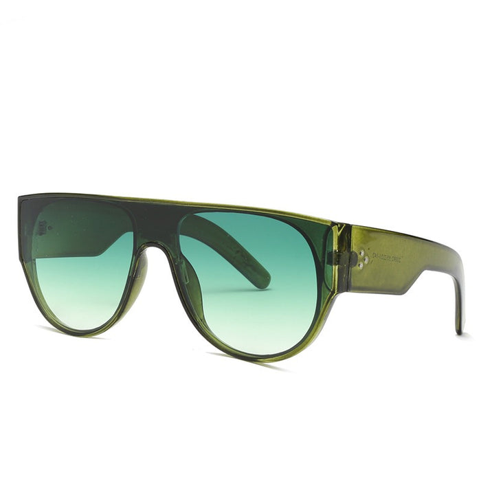 Wholesale Sunglasses PC Large Frame Rice Nail Gradient JDC-SG-AoB001