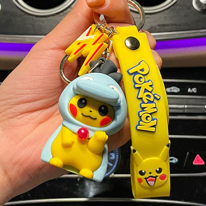 Wholesale creative cross-dressing keychain pendant doll MOQ≥2 JDC-KC-XinJY003